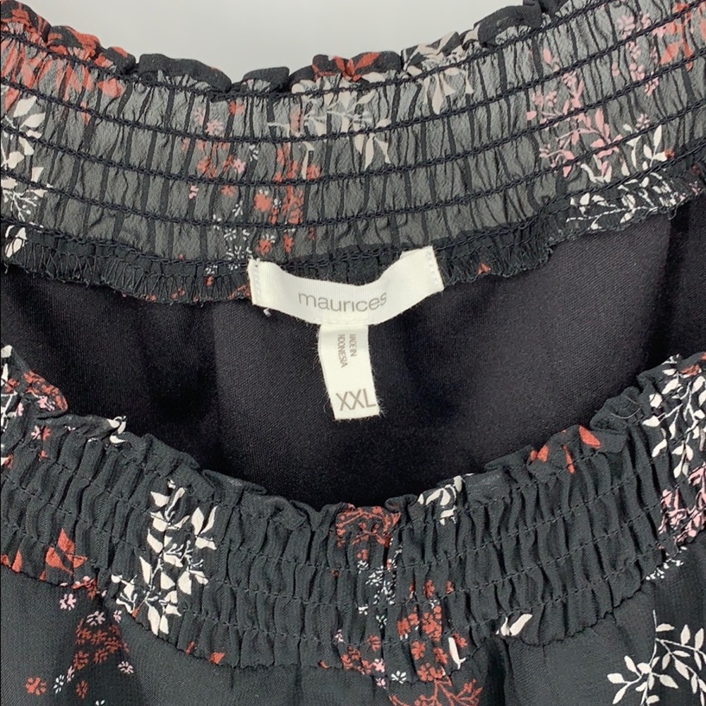 Maurice Elastic Waist Lined Dress. Sz. XXL - Picture 6 of 6